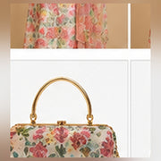 Hand Embroidered Clutch (Full Embroidery) – 03 Back View