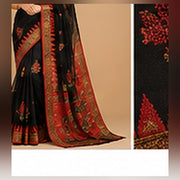 Cross-stitched Kota silk saree – 04 Right Profile