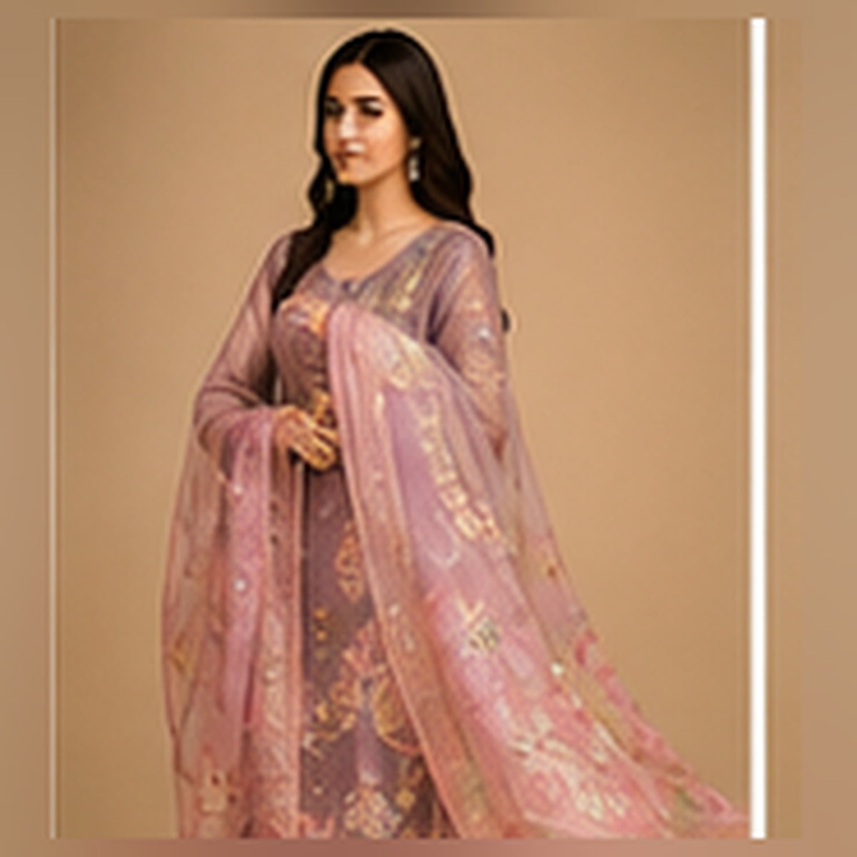 Embroidered Premium Kota Doriya 2 Piece Suits – 02 Left Profile
