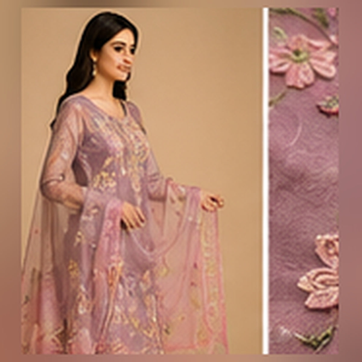 Embroidered Premium Kota Doriya 2 Piece Suits – 04 Right Profile